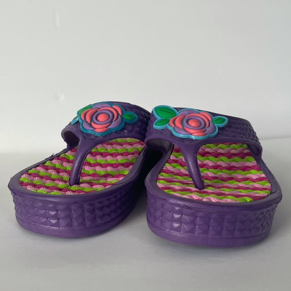 Purple Thong sandals